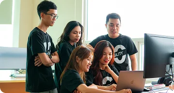AgilityIO engineers collaborating